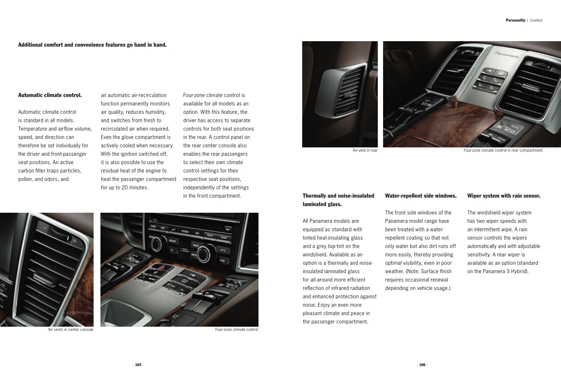 2012 Porsche Panamera Brochure Page 18